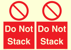 Do Not Stack 